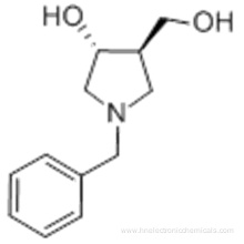 (3r,4r)-1-benzyl-4-hydroxy-3-pyrrolidinemethanol CAS 253129-03-2